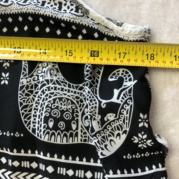 MISS Two Summer Elephant Sleeveless Dress Size L/XL - Picture 8 of 12